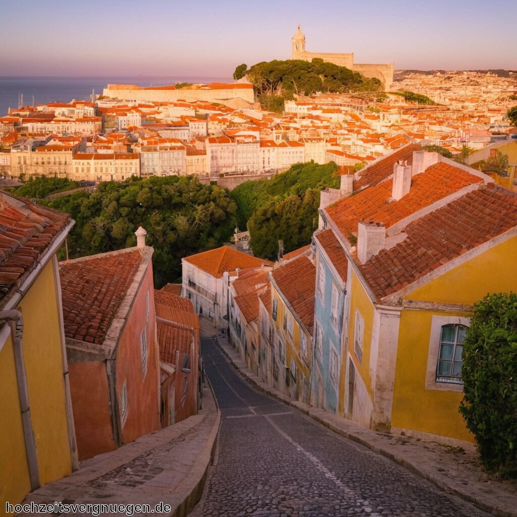 Flitterwochen Lissabon » Hügelige Romantik und Meerblick  