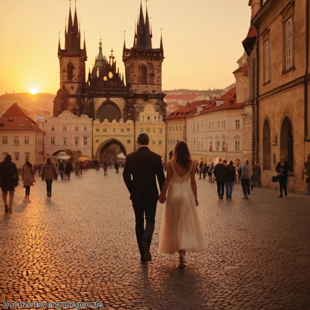 Flitterwochen Prag » Märchenhafte Momente in der Stadt  