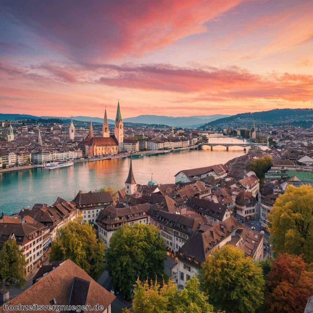 Flitterwochen Zürich » Financial Hub mit schöner Altstadt  