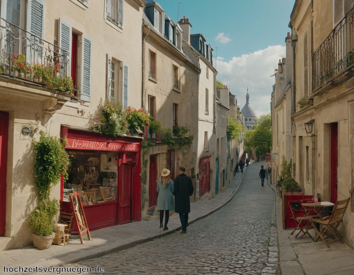 Erkundung der Montmartre-Viertel und Künstlerateliers   - Flitterwochen Paris » Romantik in der Stadt der Liebe  