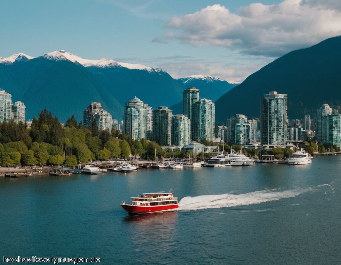 Bootsfahrten durch die wunderschönen Gewässer - Flitterwochen Vancouver » Natur trifft auf urbanen Chic