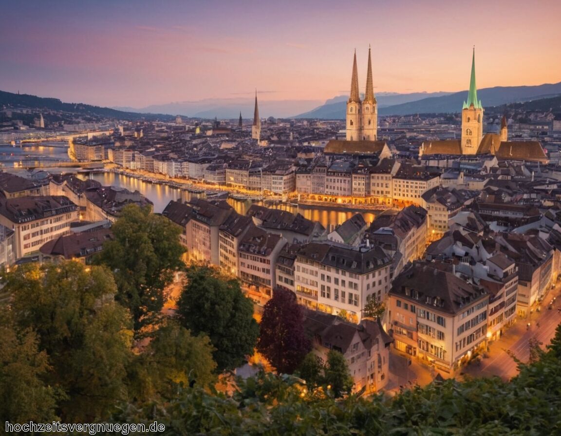 Vielfältiges Nachtleben und Bars entdecken   - Flitterwochen Zürich » Financial Hub mit schöner Altstadt  