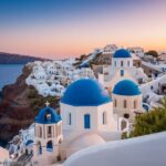 Flitterwochen Santorin » Träume in Weiß und Blau