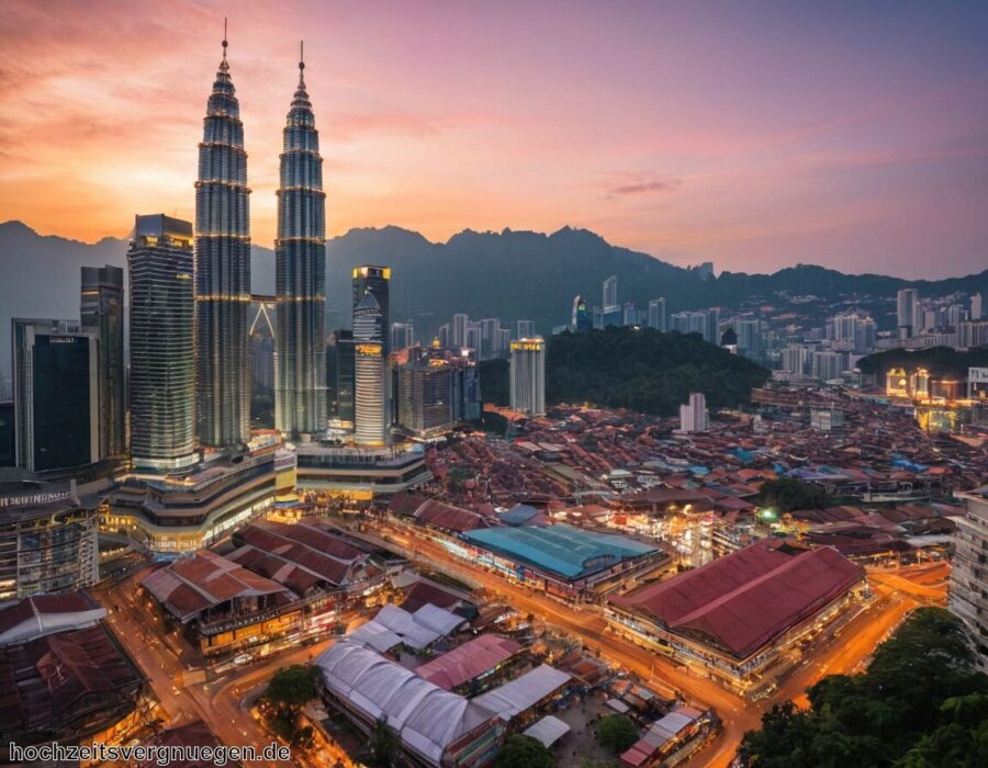 Flitterwochen Kuala Lumpur » Moderne Architektur und Tradition