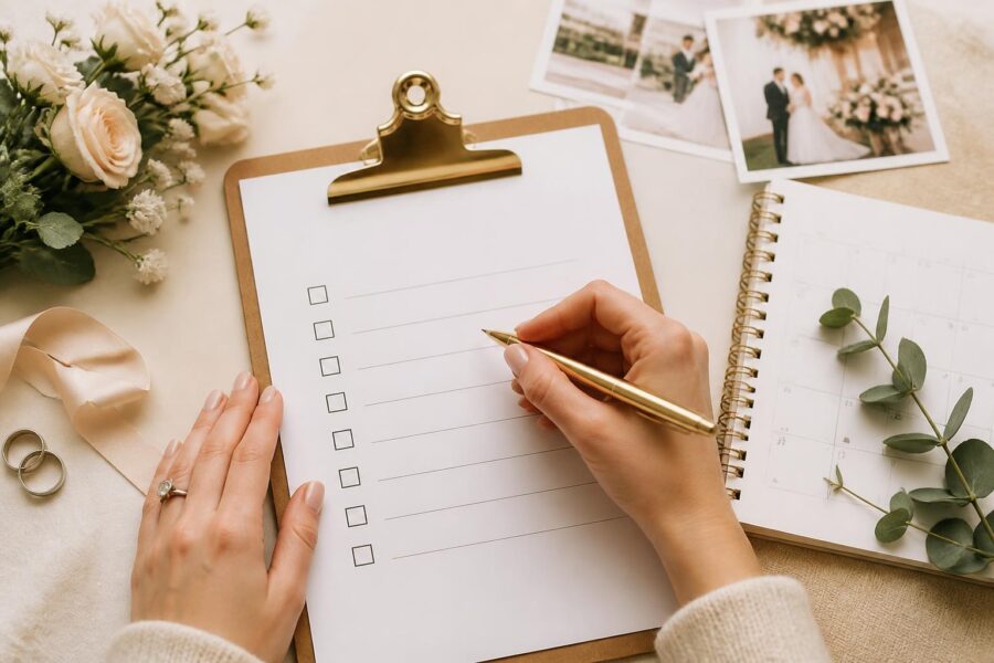 Die ultimative Hochzeitscheckliste: Was Paare vor der Hochzeit wirklich erledigen sollten